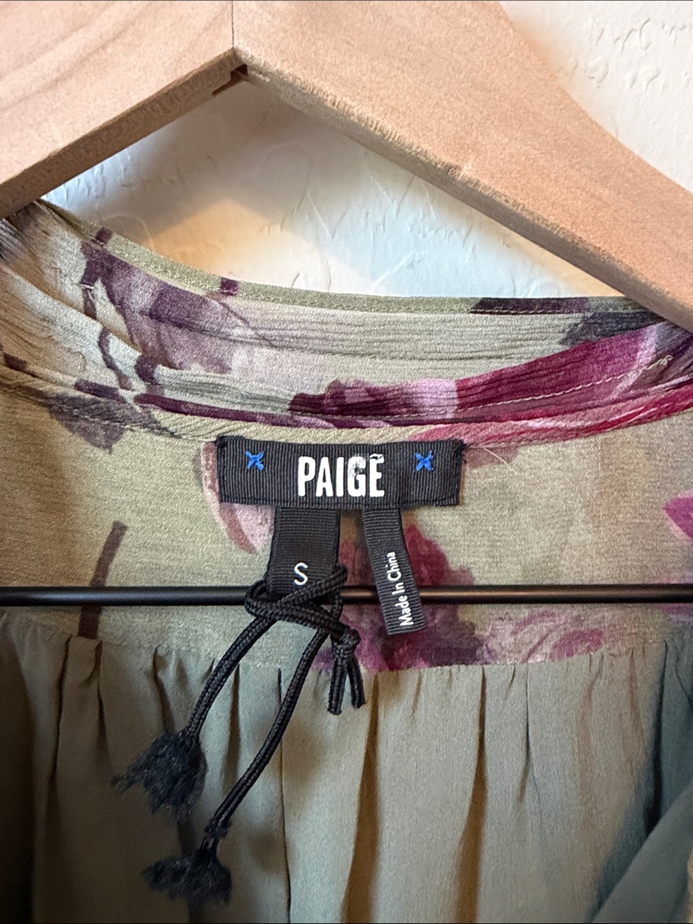 NWOT Paige Elynne Floral Mini Dress 100% silk floral mini dress - Picture 5 of 8